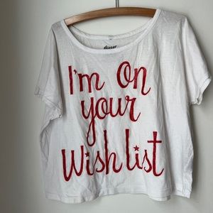 Cute Christmas Crop Top